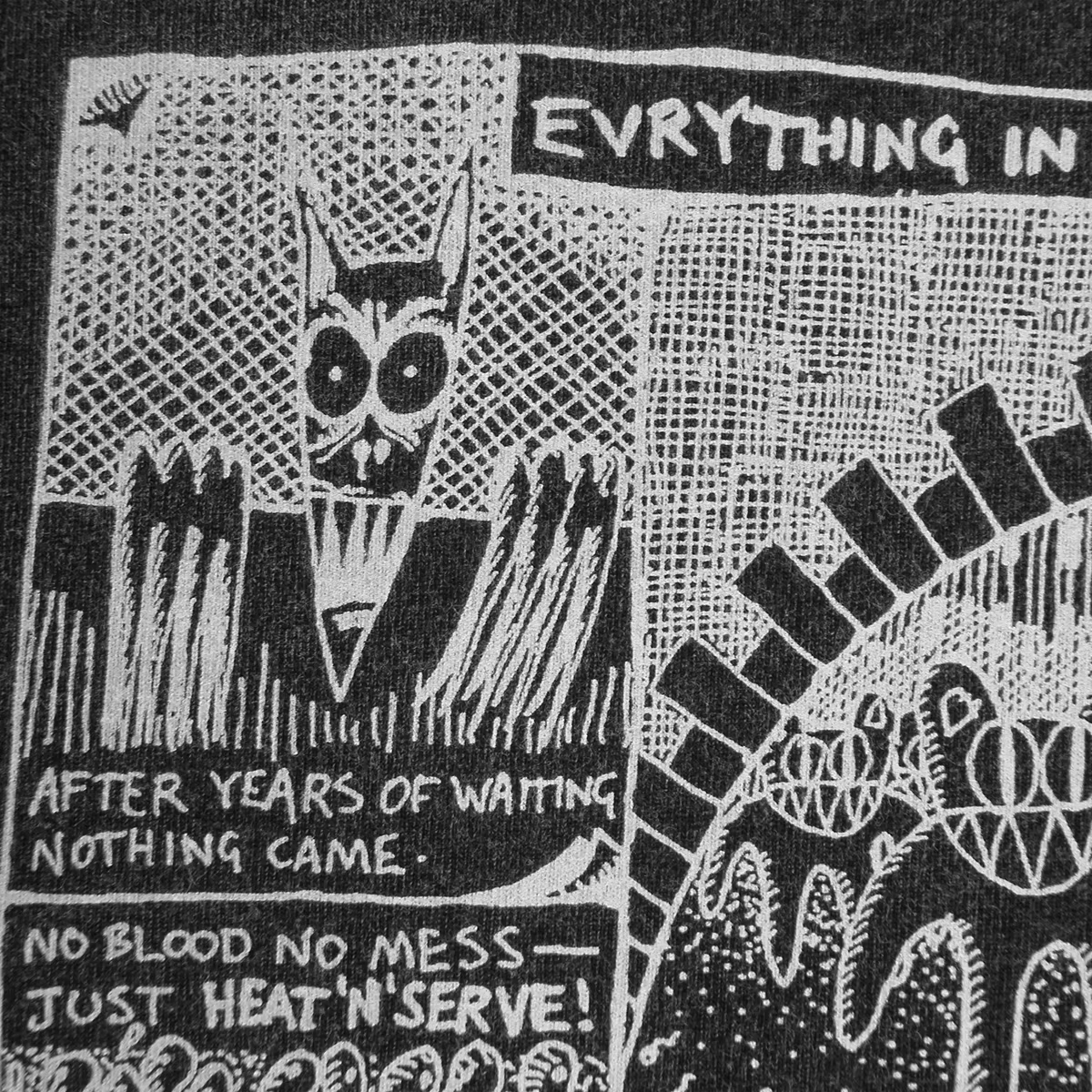 T-shirt Radiohead Everything in its right place