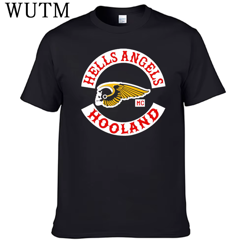 T-shirt pour hommes, 100% coton, Hell Angels Holland