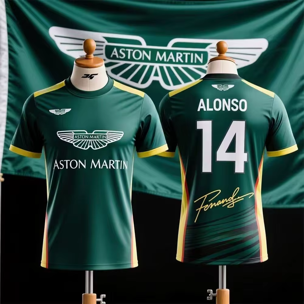 T-shirt Aston Martin Fernando Alonso n° 14