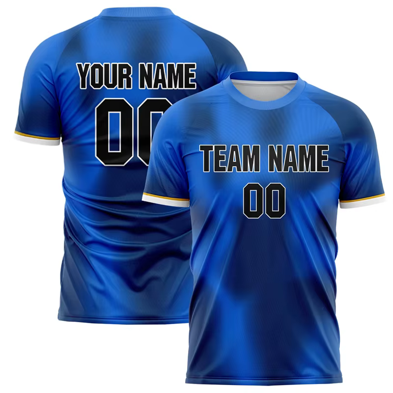 Nom de l'équipe personnalisé numéro nom T-shirts de Football
