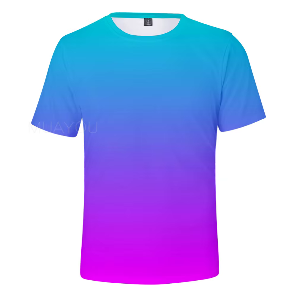 Néon T-Shirt hommes/femmes été vert