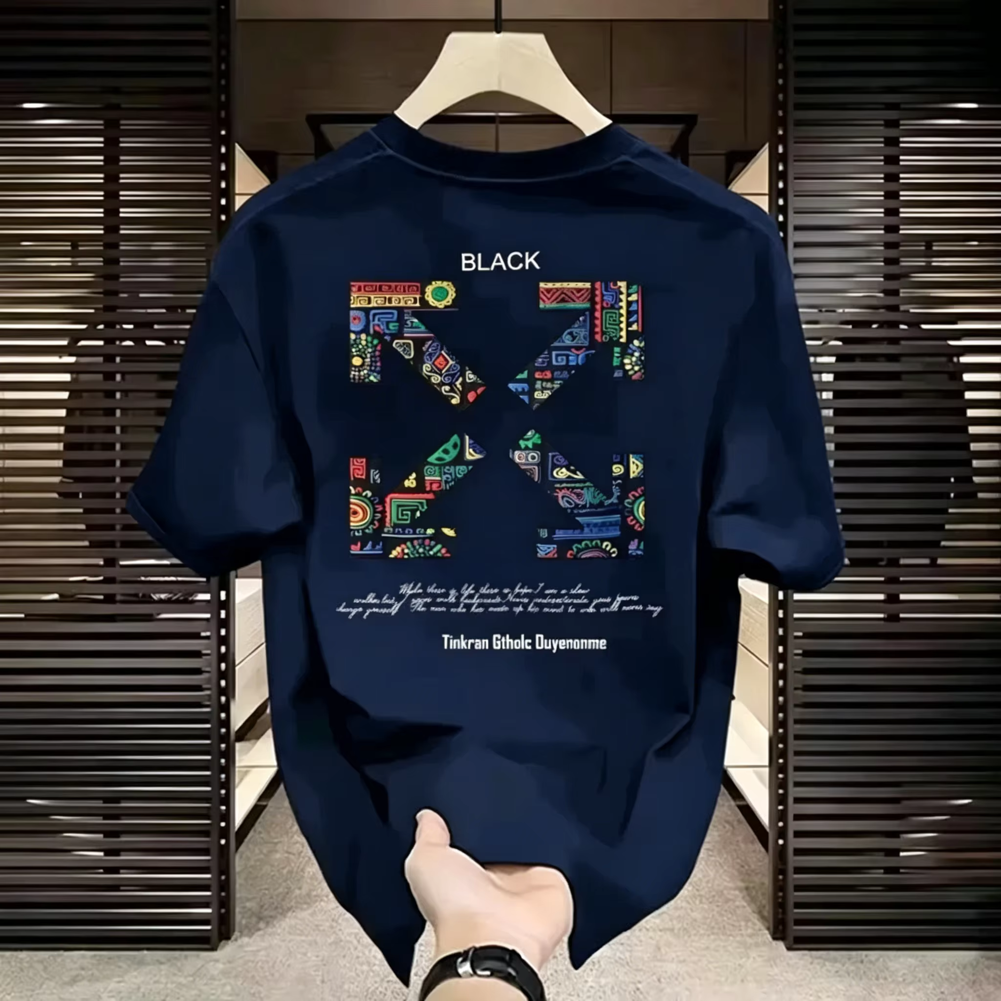 Nouveauté 2026 – T-shirts tendance unisexe à motif floral de haute qualité – Coupe ample 100 % coton à manches courtes