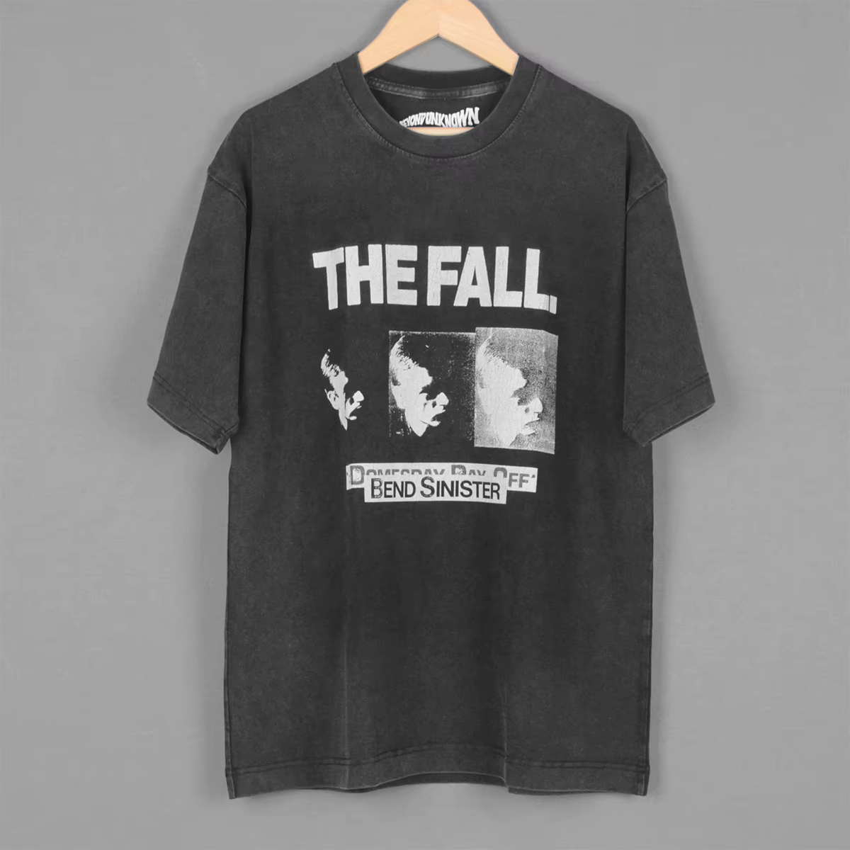 T-Shirt Manches Courtes en Coton Délavé