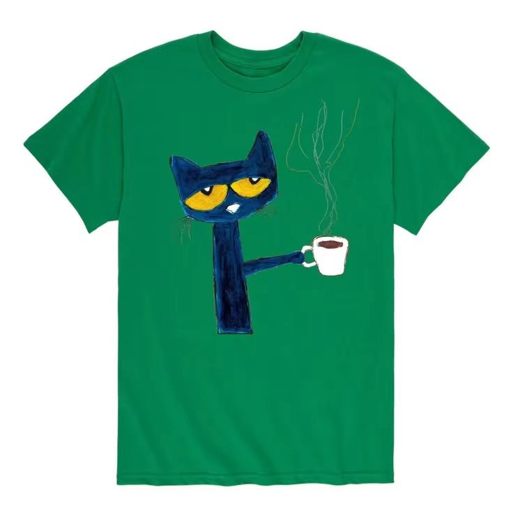 T-shirt graphique Pete le chat « All Groovy » pour hommes et femmes