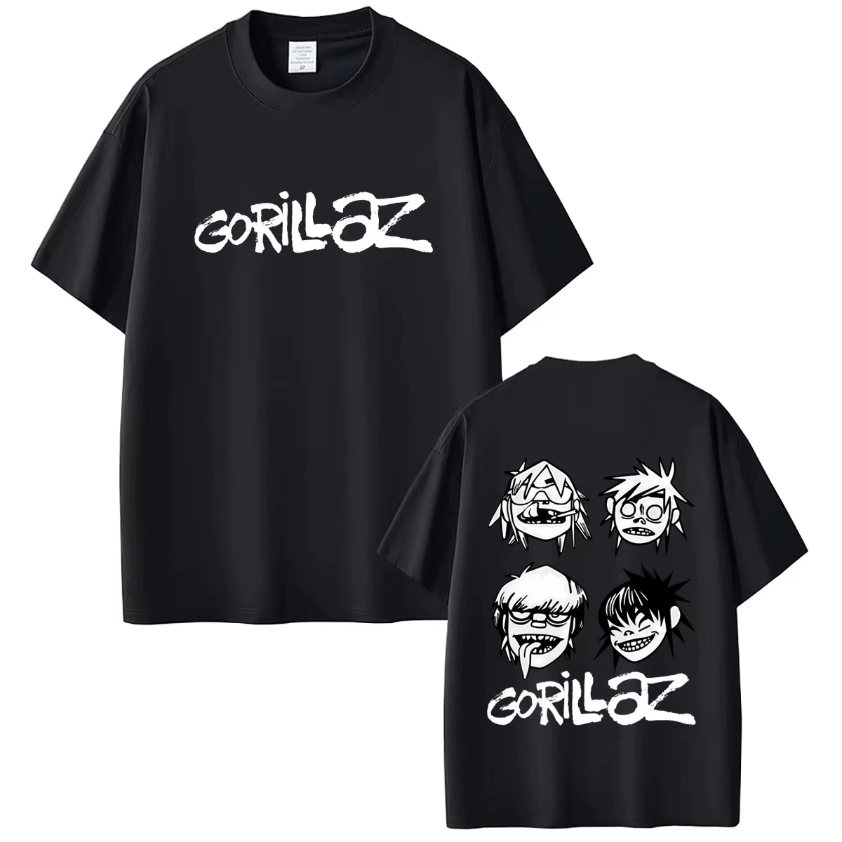 T-shirt de la groupe de rock Gorillaz