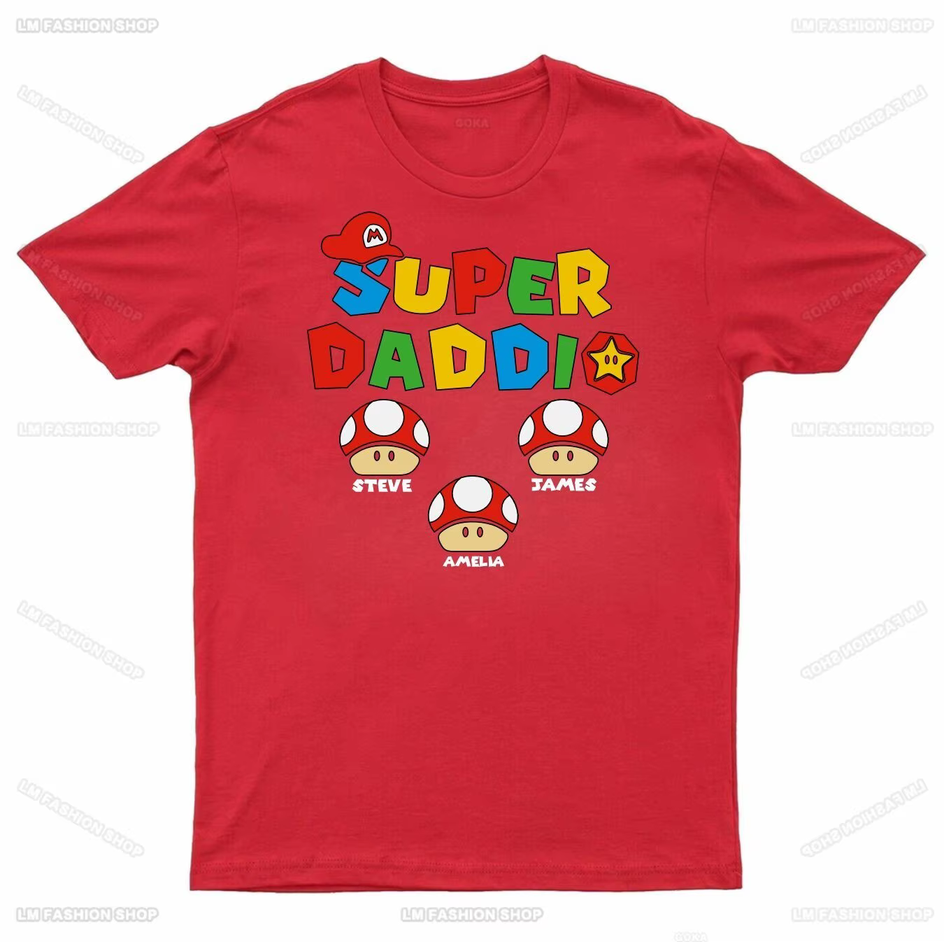 T-shirt personnalisé Super Daddio