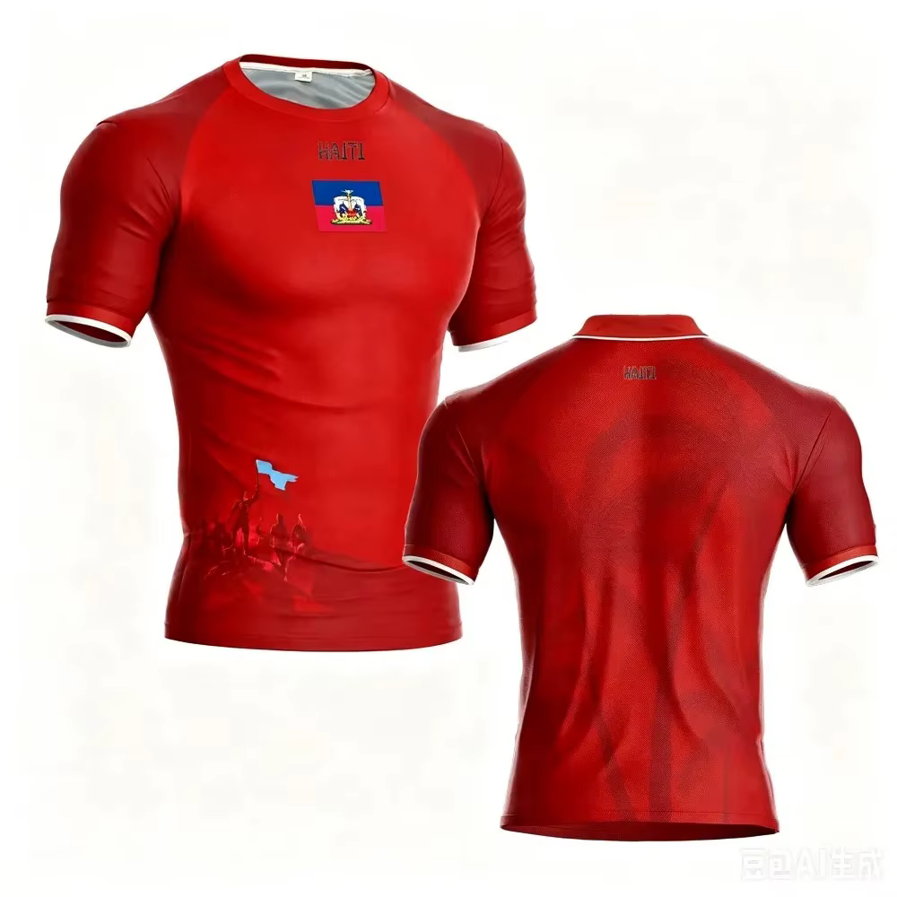 Nouveau T-shirt de football Haïtien 2026