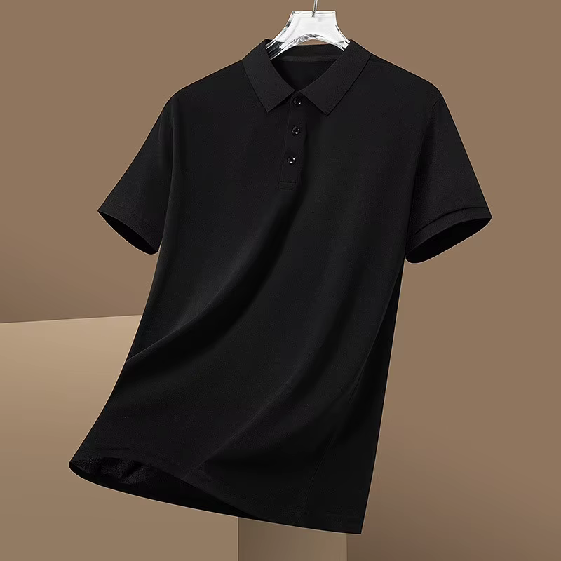 Polo basique uni pour homme