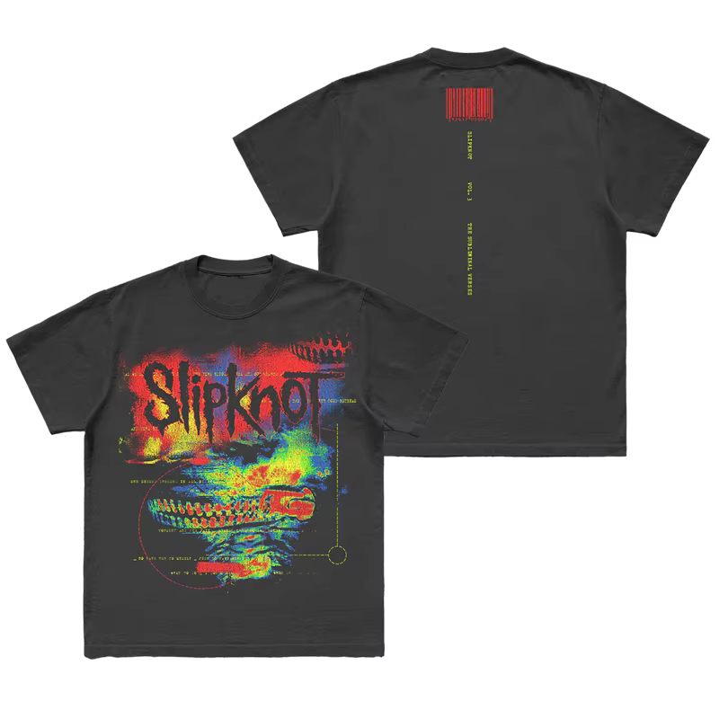 T-shirt style gothique sombre SLIPKNOT Band