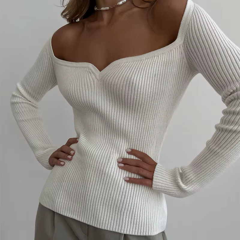 Pull tricoté pour femmes