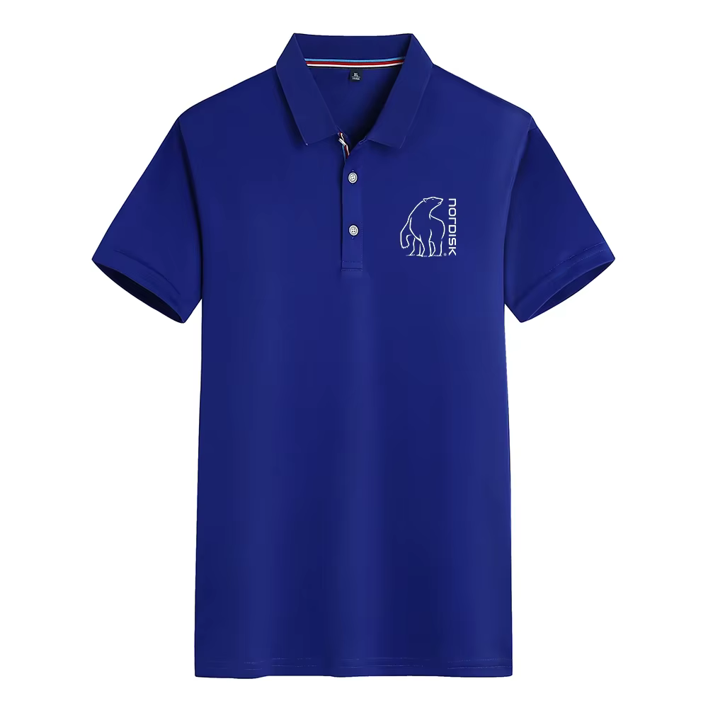 Polo pour homme confortable et élégant avec logo imprimé décontracté