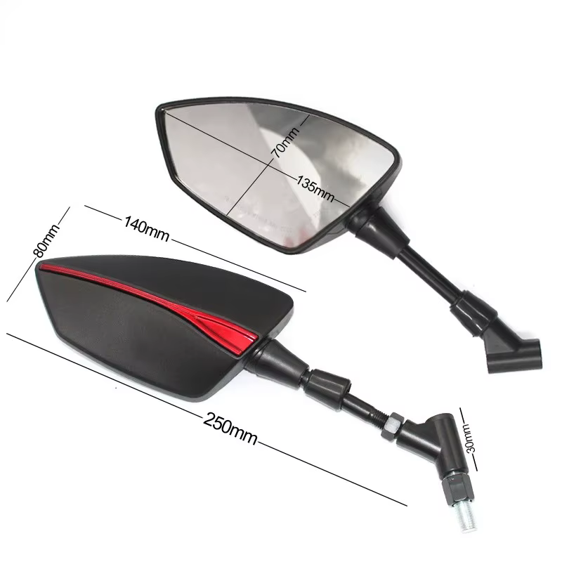 Pour SUZUKI Bandit GSF 400 600 650 650S 1200 1250 S 600S M8/M10 rétroviseur universel réglable rétroviseurs latéraux