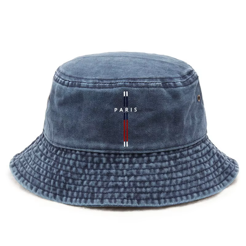 Chapeau Bob Imprimé PARIS Tendance pour Sports de Plein Air