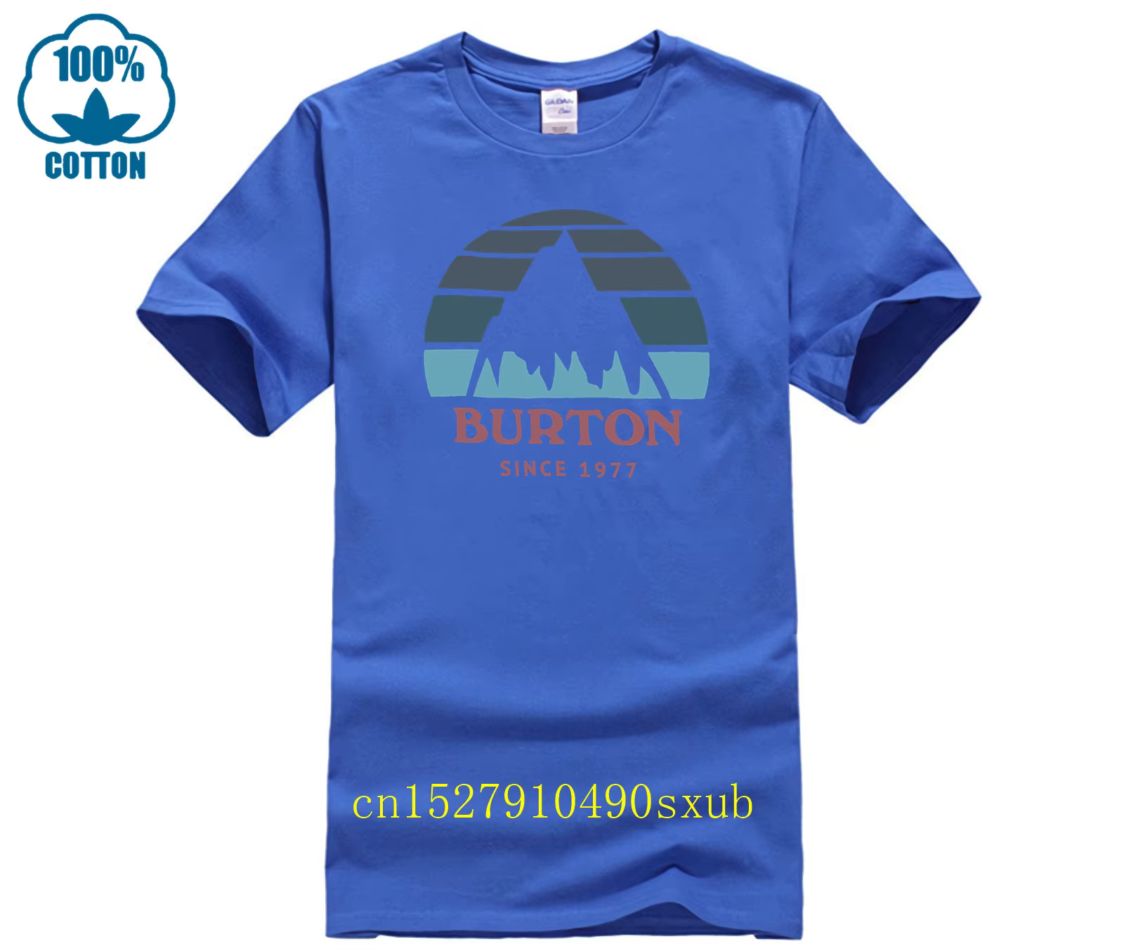 T-shirt à manches courtes et col rond pour homme