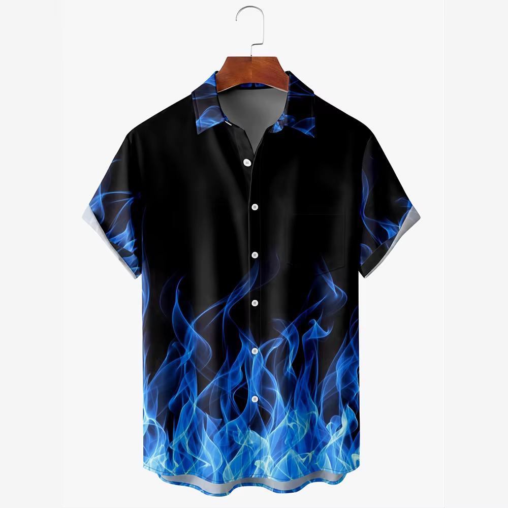 Chemises pour hommes Flame