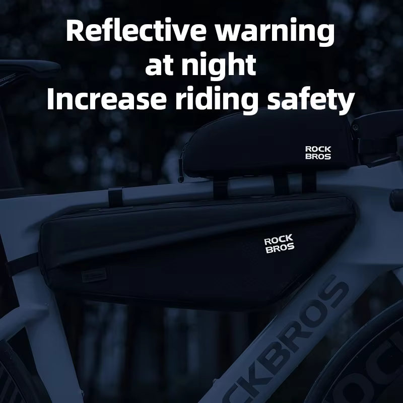 Sac avant étanche pour tube supérieur de vélo
