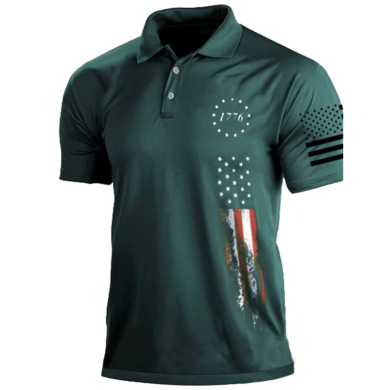 Polo de golf à manches courtes pour hommes