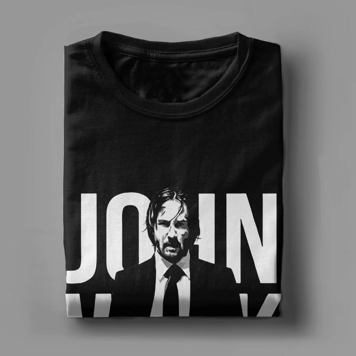T-shirt à manches courtes en pur coton pour hommes et femmes