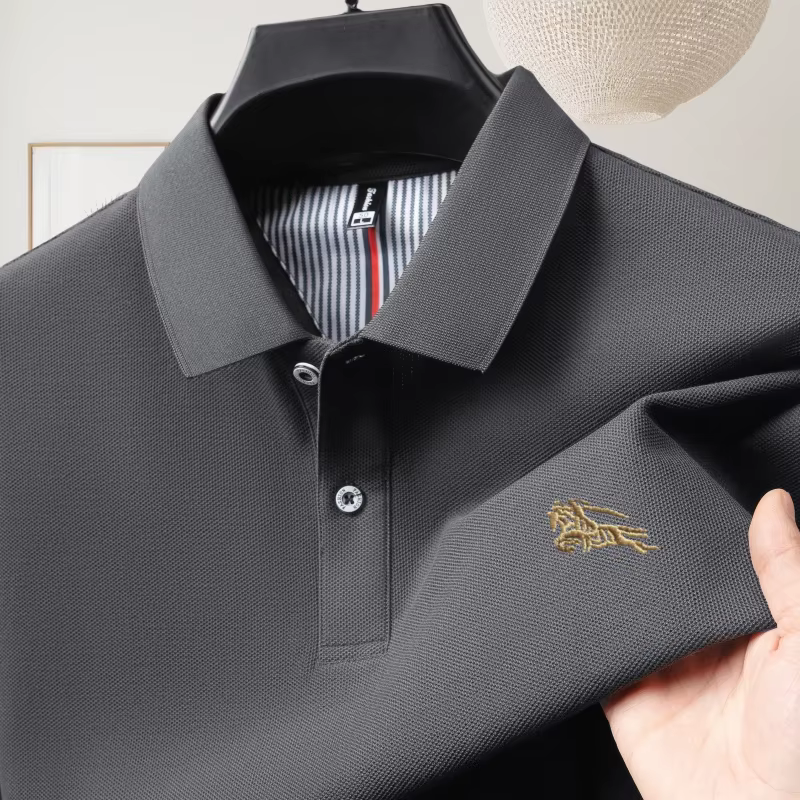 Polo pour homme, en pur coton
