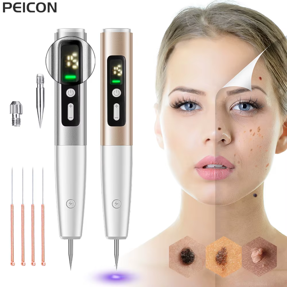 Appareil d'enlèvement des taches cutanées au plasma laser