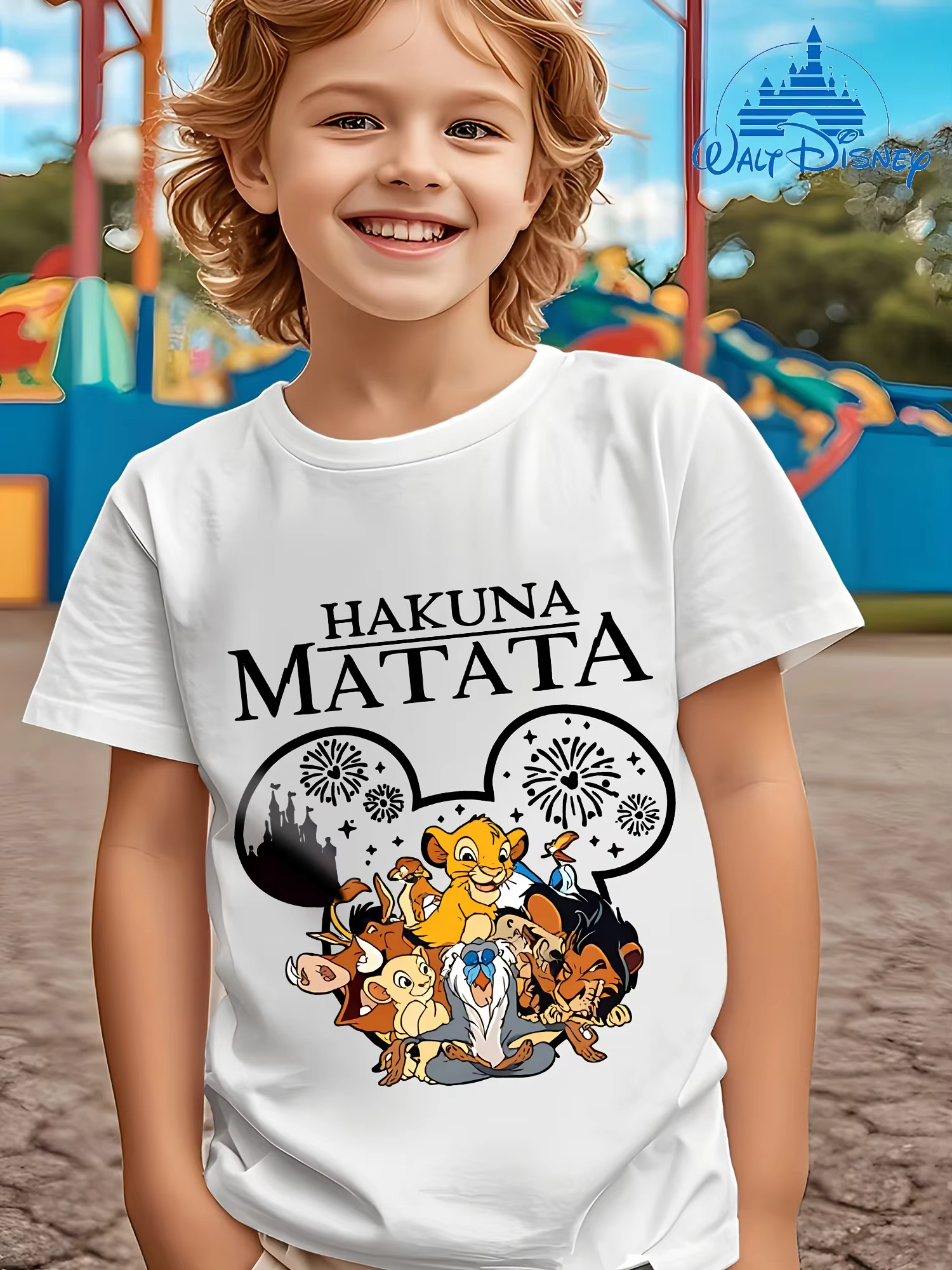 T-shirt à thème Disney Le Roi Lion pour garçons