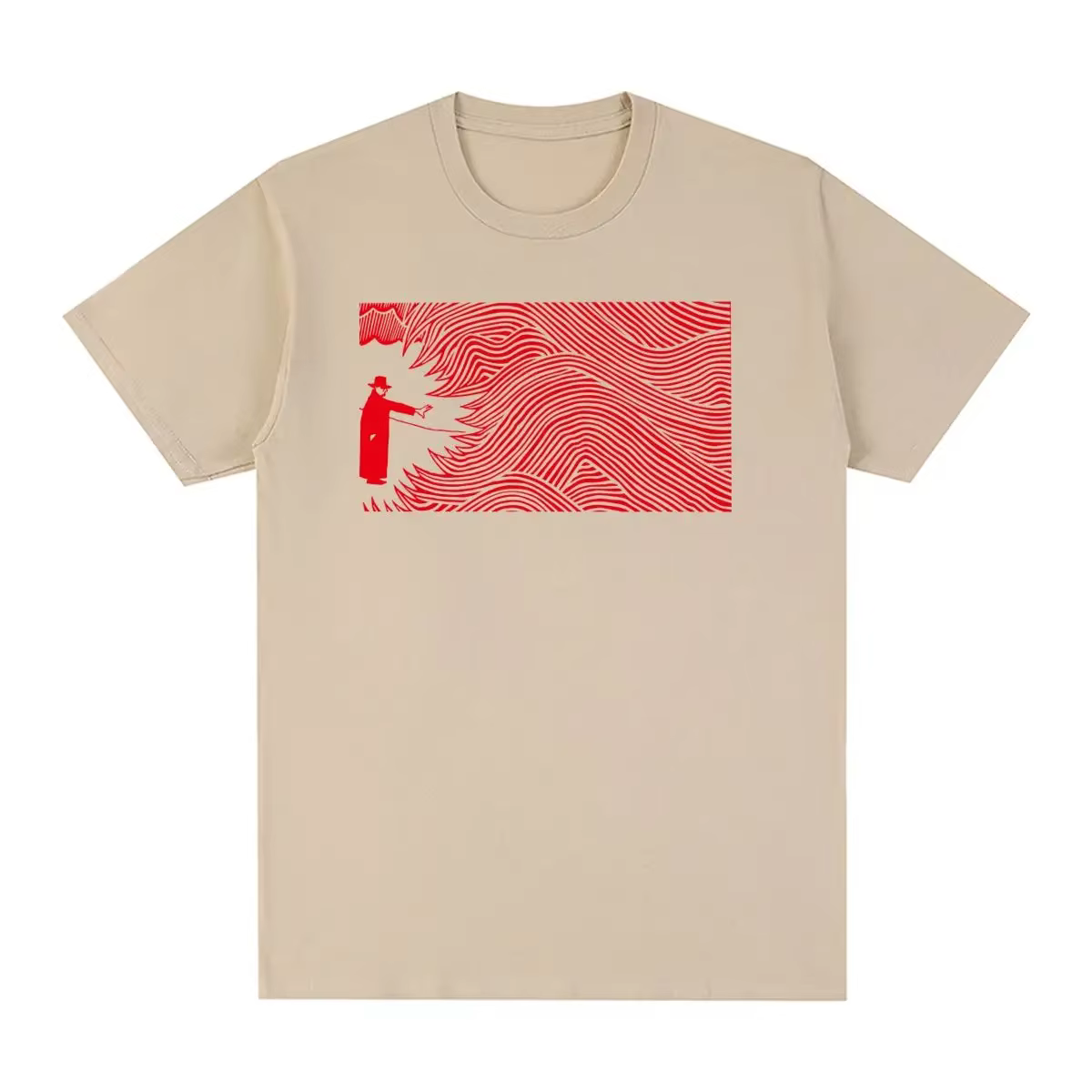 Radiohead-T-shirt en coton pour homme et femme