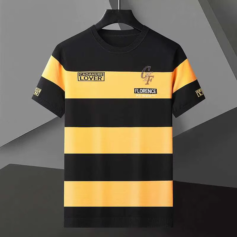 T-shirt manches courtes col rond homme