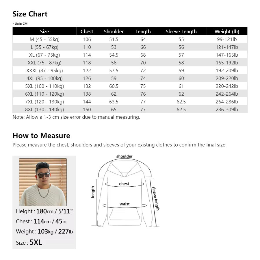 Sweat-shirt à capuche noir pour hommes