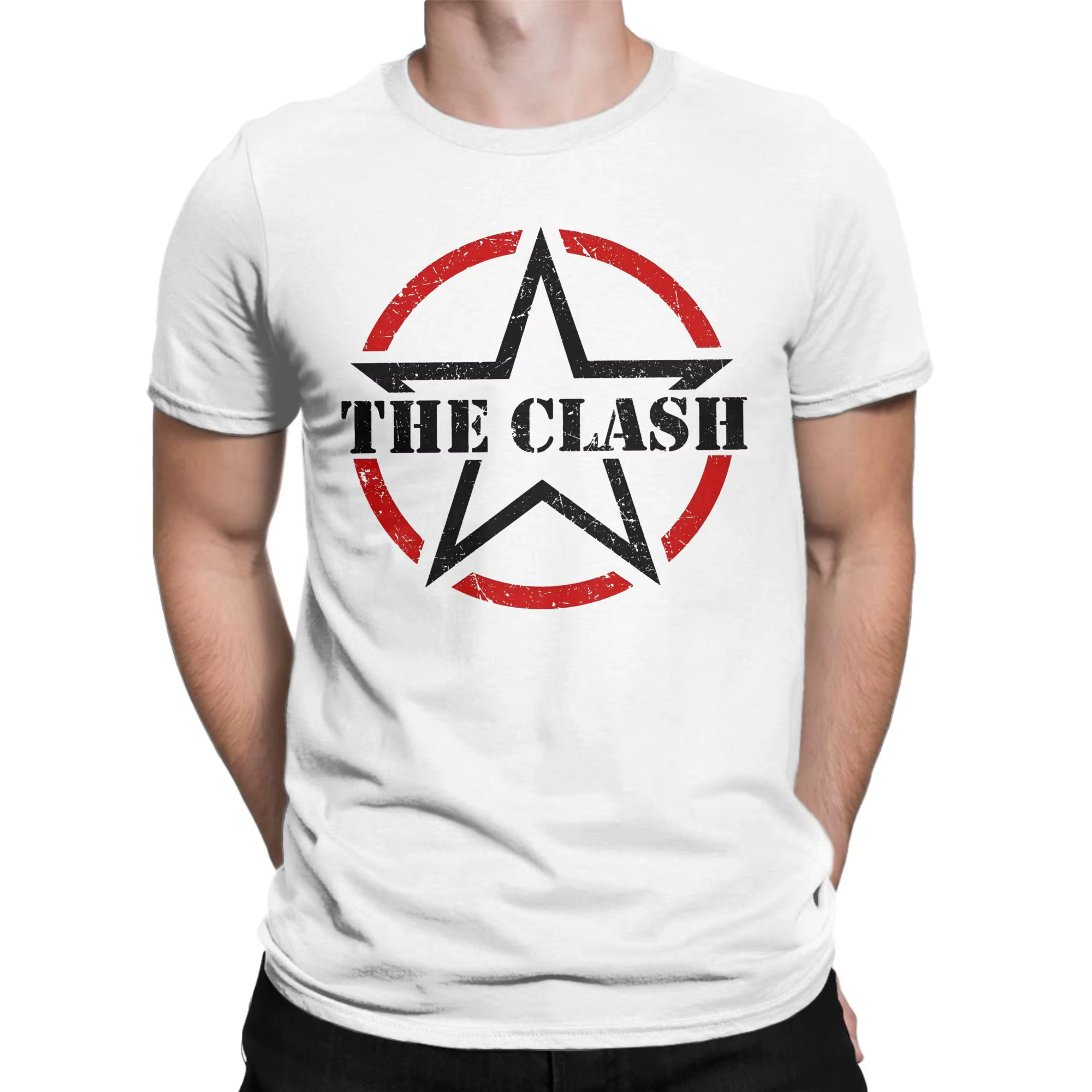 T-shirt The Clash pour hommes