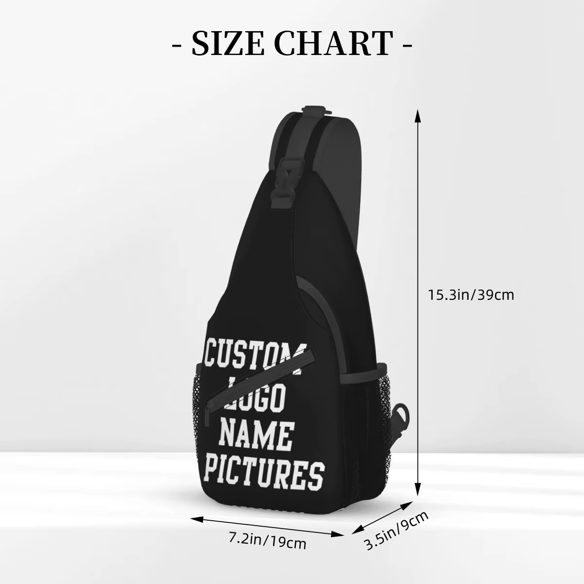 Sac à Sangle Personnalisé avec Photo et Image pour Femme