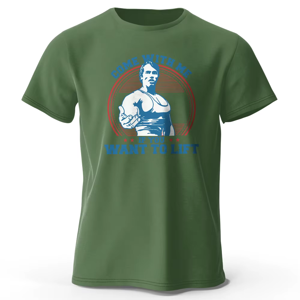 T-shirt graphique de fitness pour hommes