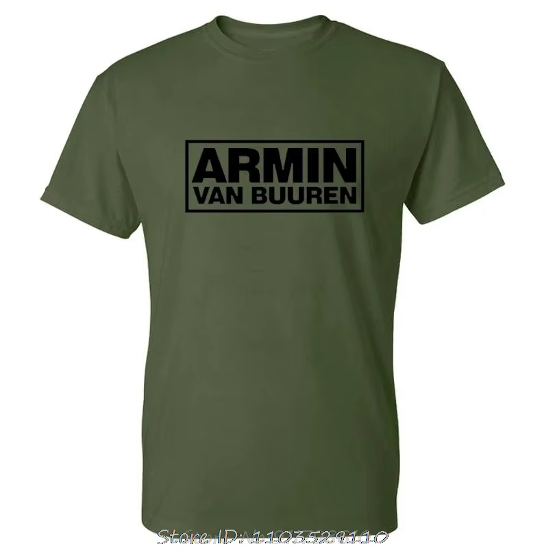 ARMIN VAN BUUREN-T-Shirt en coton pour hommes