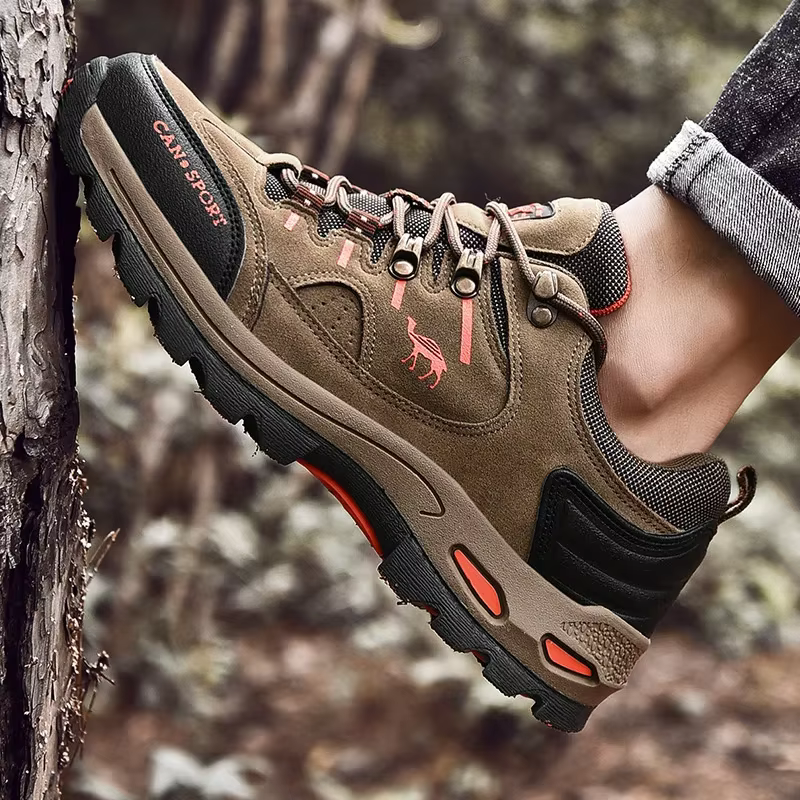 Chaussures de randonnée pour hommes de haute qualité, chaussures de marque d'automne et d'hiver de plein air pour hommes, bottes de Trekking de montagne imperméables, chaussures d'athlétisme d'escalad