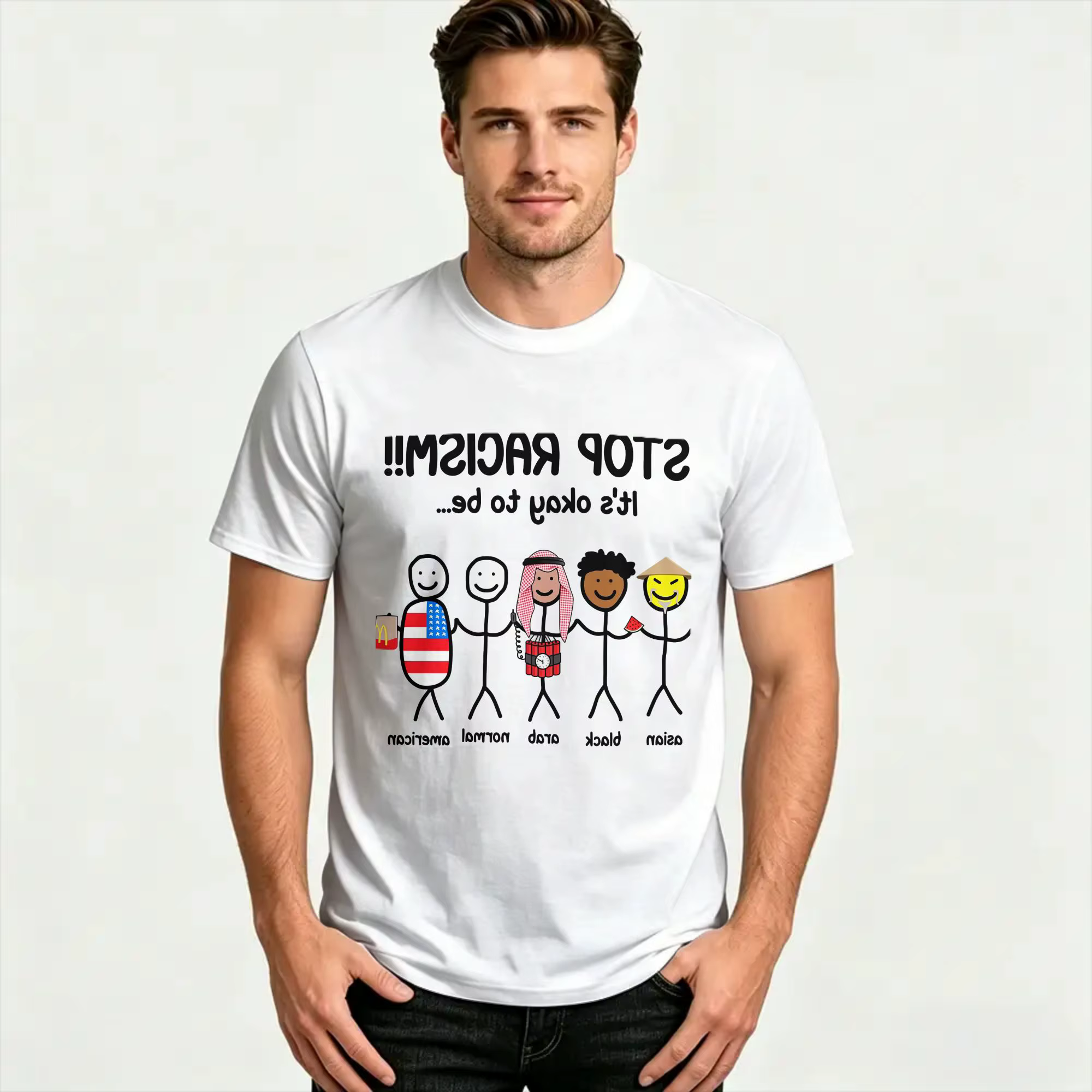 T-shirts Stop Racism It's Okay To Be Asian
