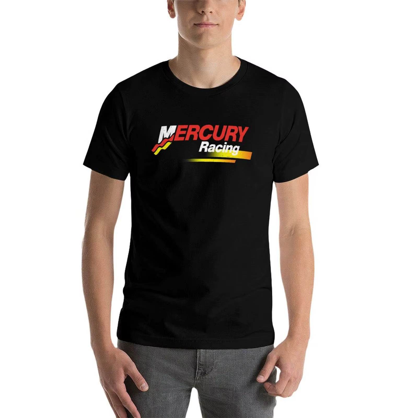 Mercury Racing T-Shirt homme t-shirts pour hommes décontracté anime T-Shirt