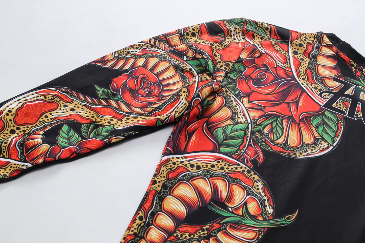 T-shirt de musculation à manches longues pour hommes