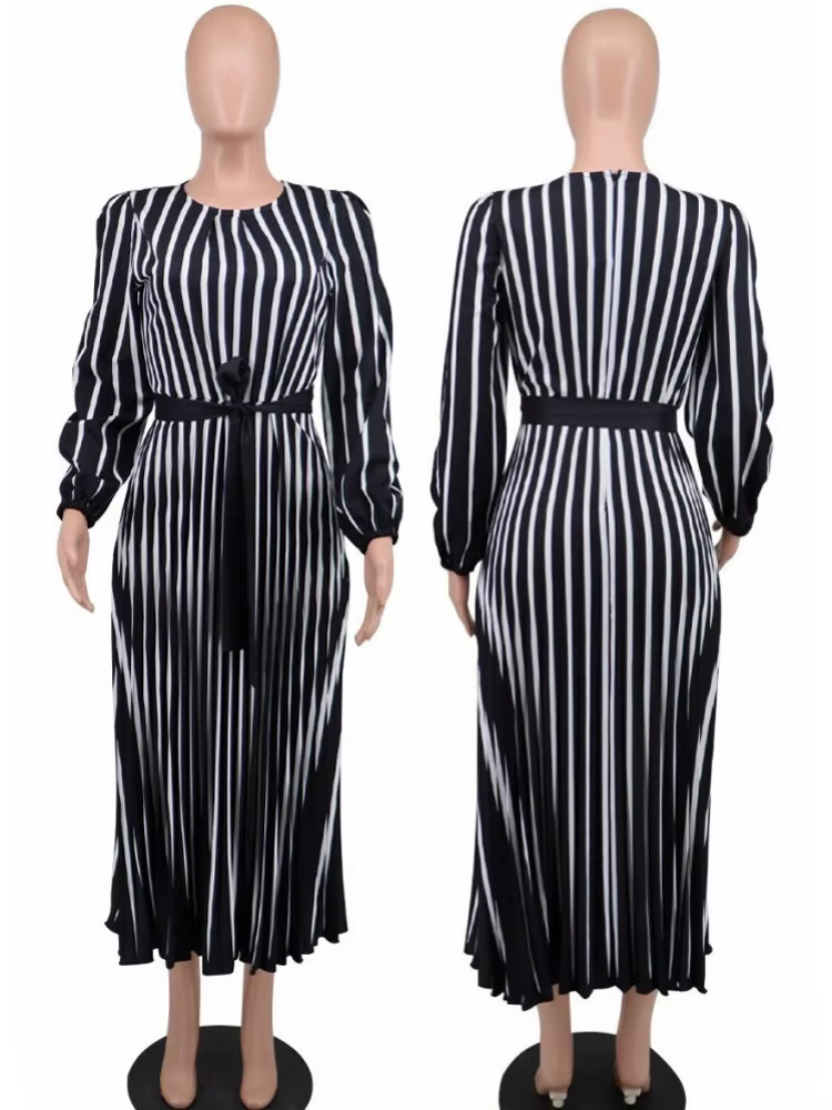 Robe africaine en polyester pour femmes