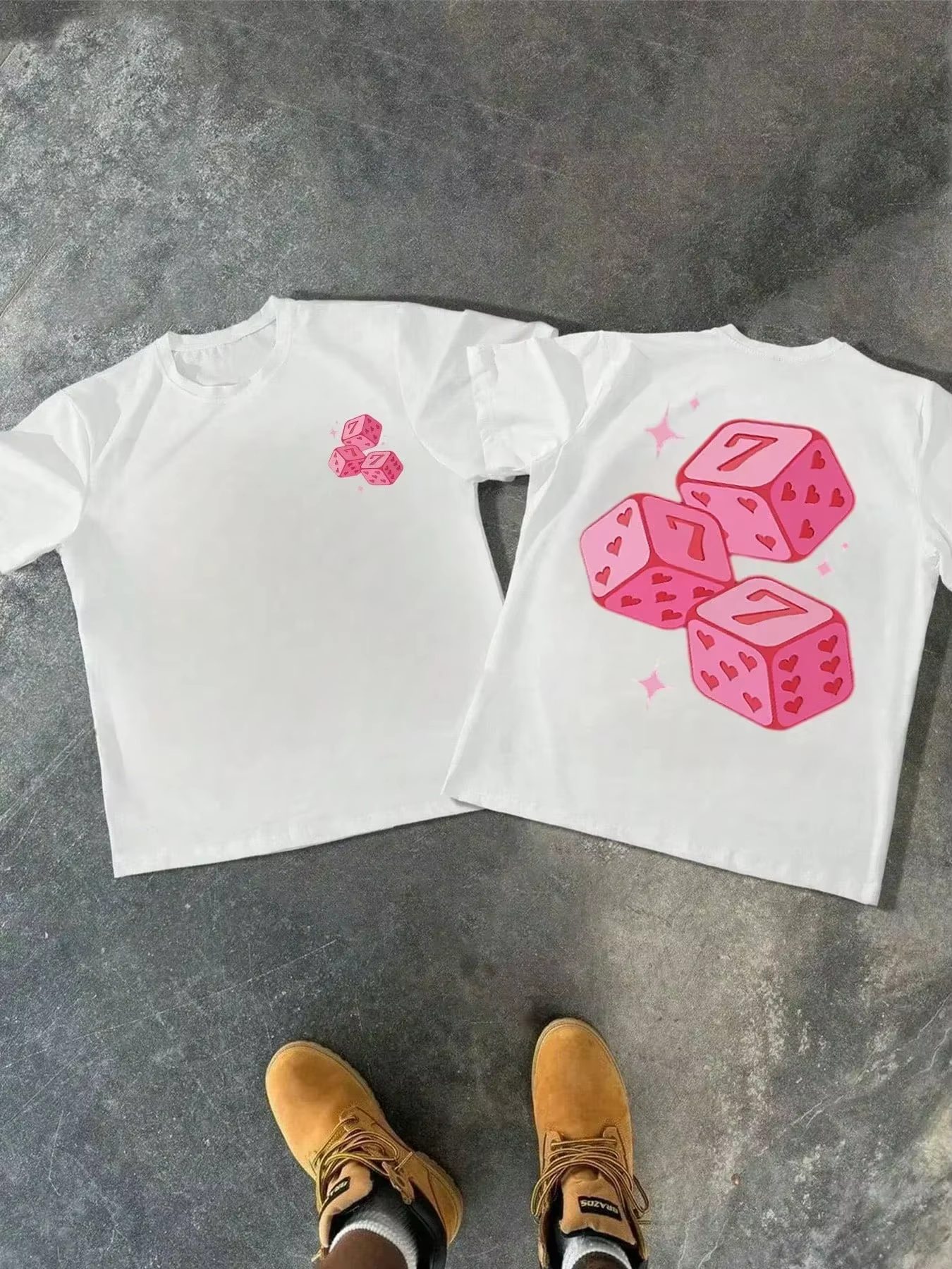 T-shirts décontractés pour hommes et femmes