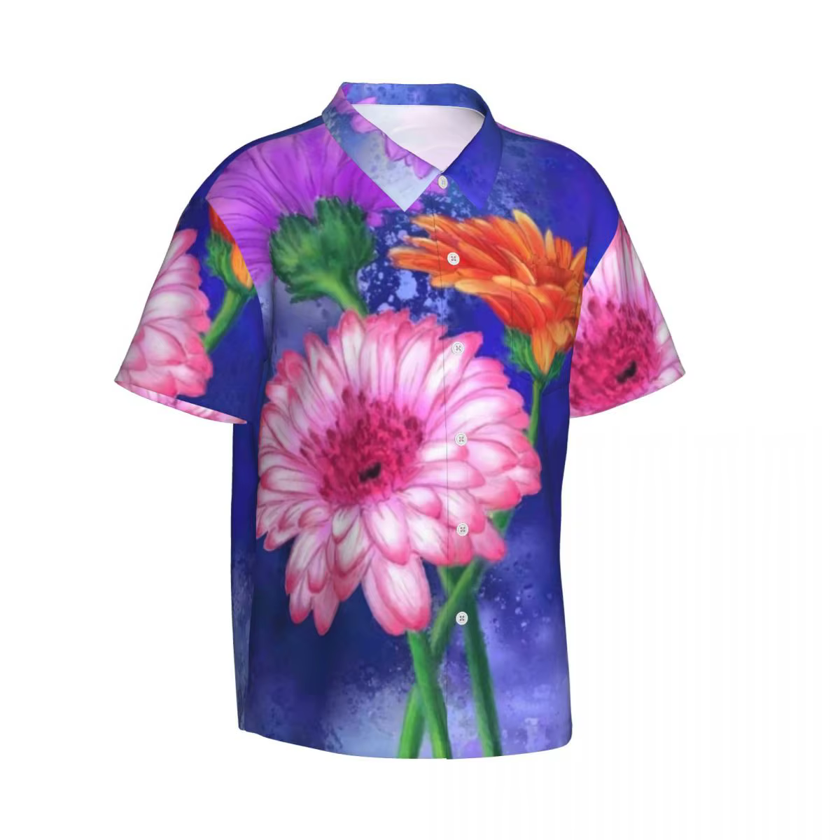 Chemise Hawaïenne à Manches Courtes pour Homme