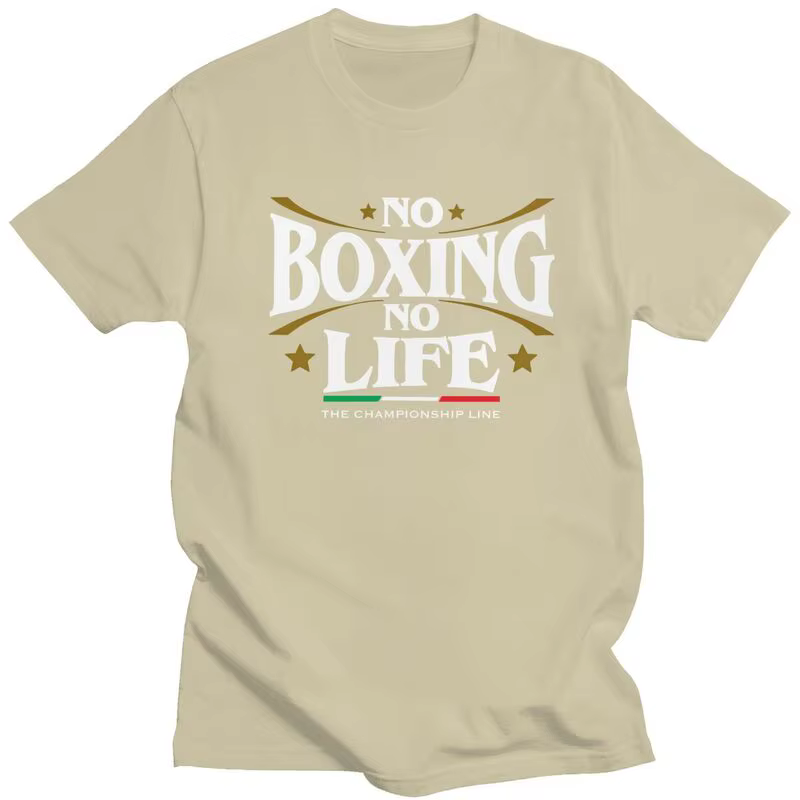 T-shirts « No Boxing No Life » pour hommes et femmes