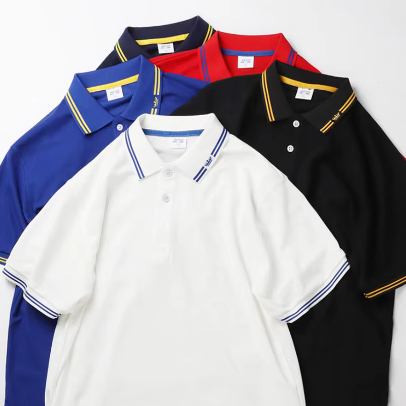T - shirt Casual en coton personnalisé polo d'été chemise logo imprimé