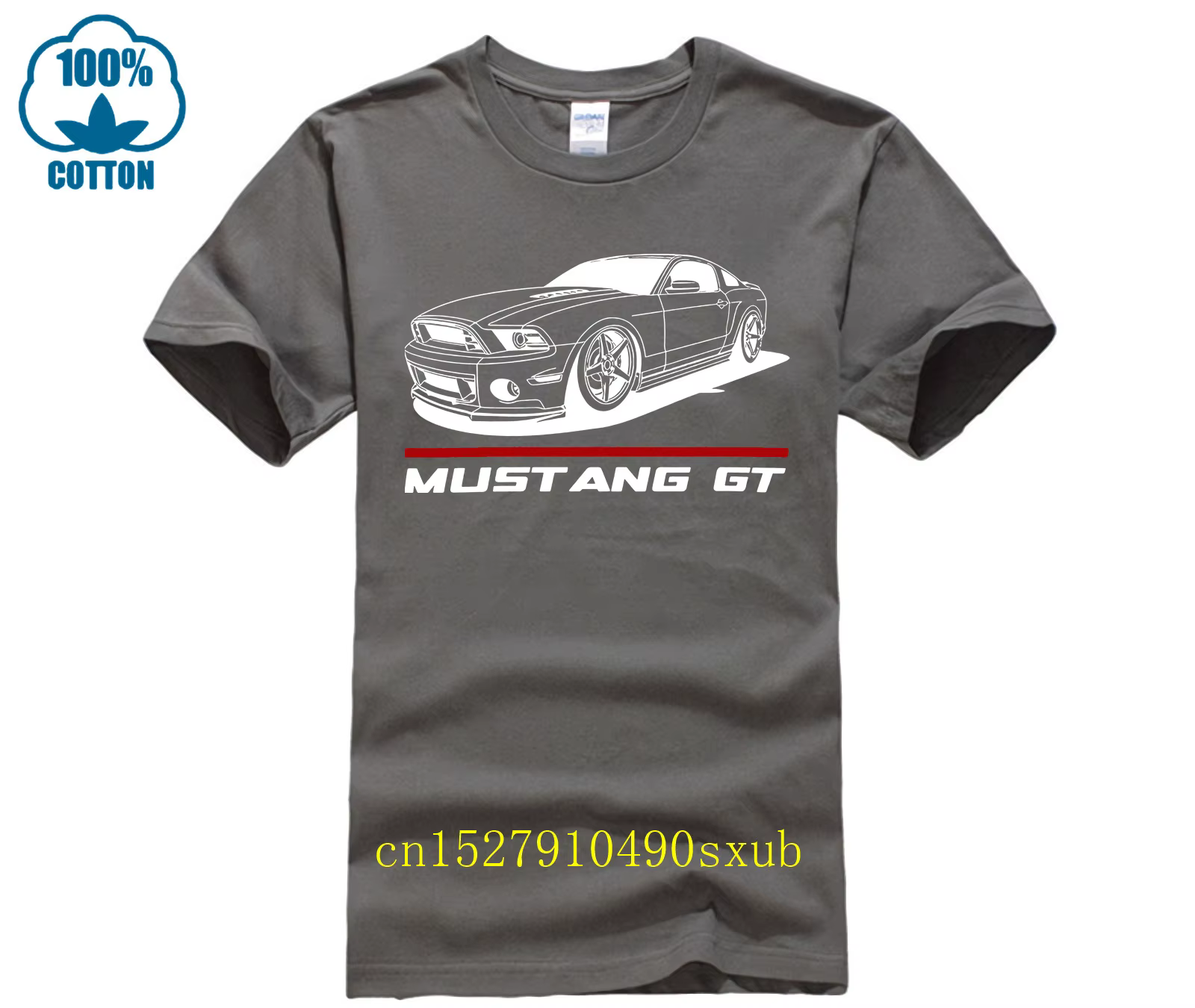 T-Shirt Premium pour les Fans de voitures Ford Mustang GT 2011, cadeau de noël, col rond, cool pour hommes