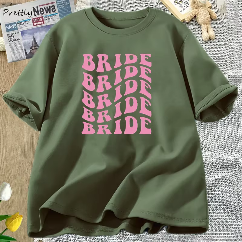 T-Shirts de Demoiselle d'Honneur Rétro pour Femme