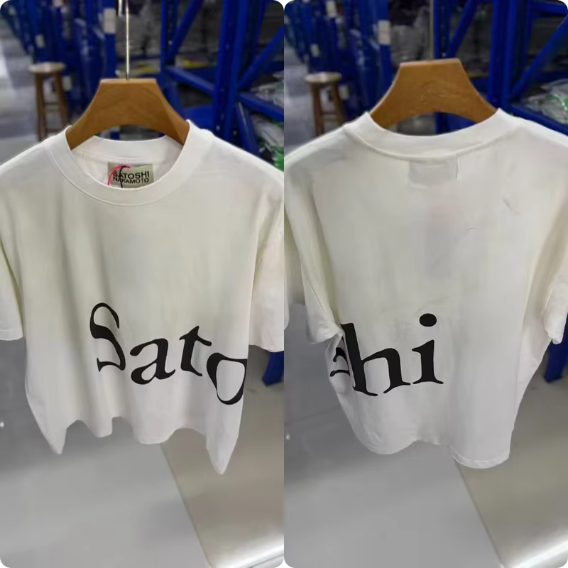 Nouveau T-shirt Satoshi Nakamoto 26SS pour homme