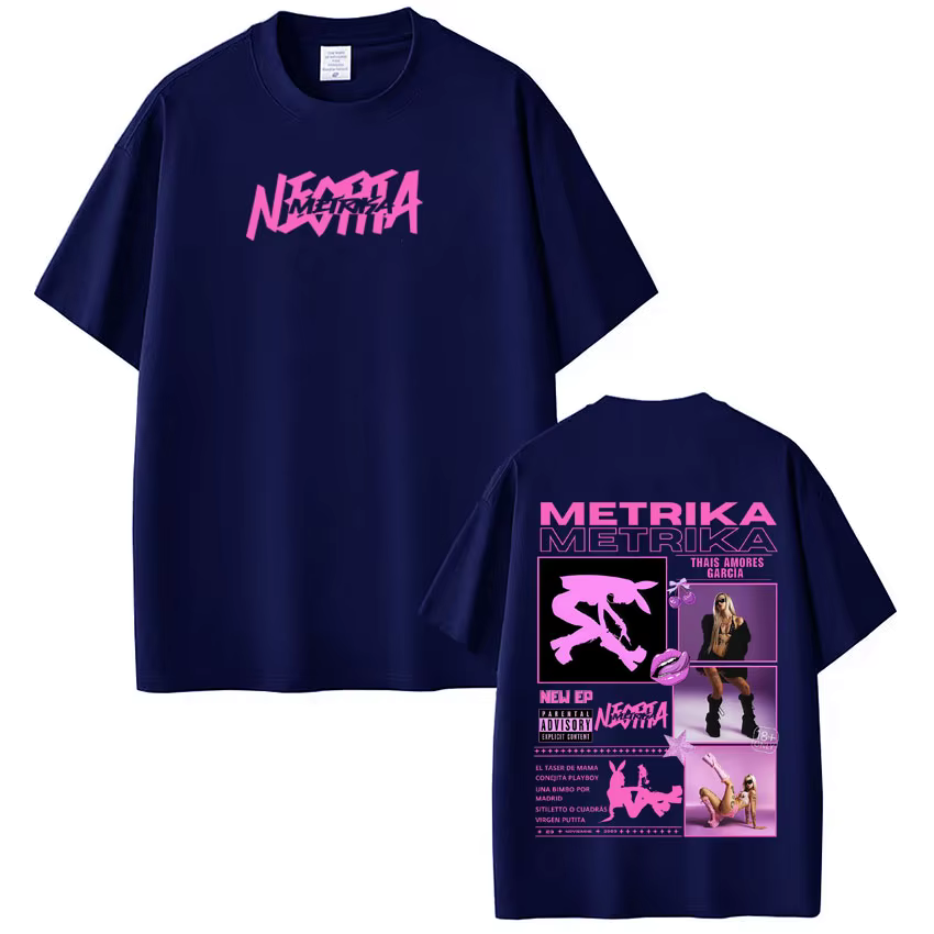 T-shirt Singer Metrika Album Tour 2026 pour hommes et femmes