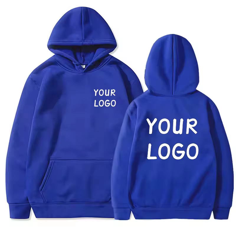 Sweat à capuche décontracté avec LOGO de votre marque pour hommes et femmes