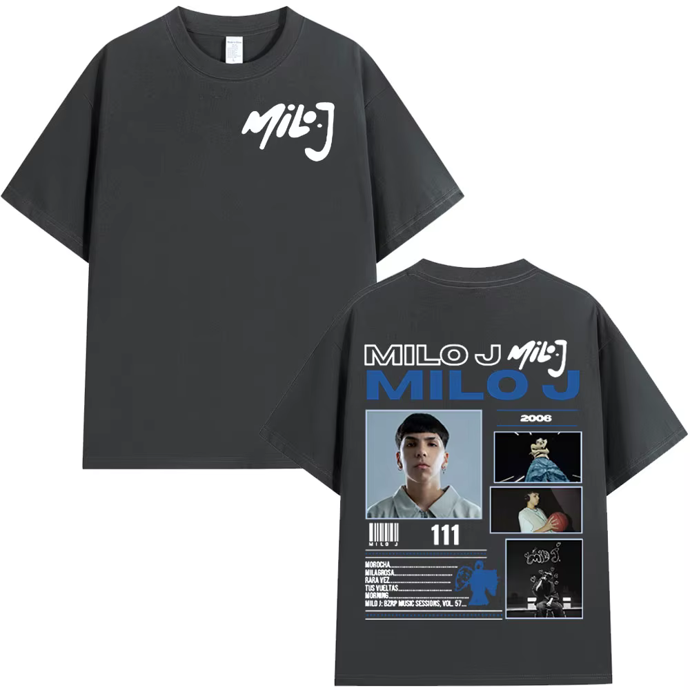 Rappeur Milo J 111 166 Album T-shirt hommes femmes mode Hip Hop