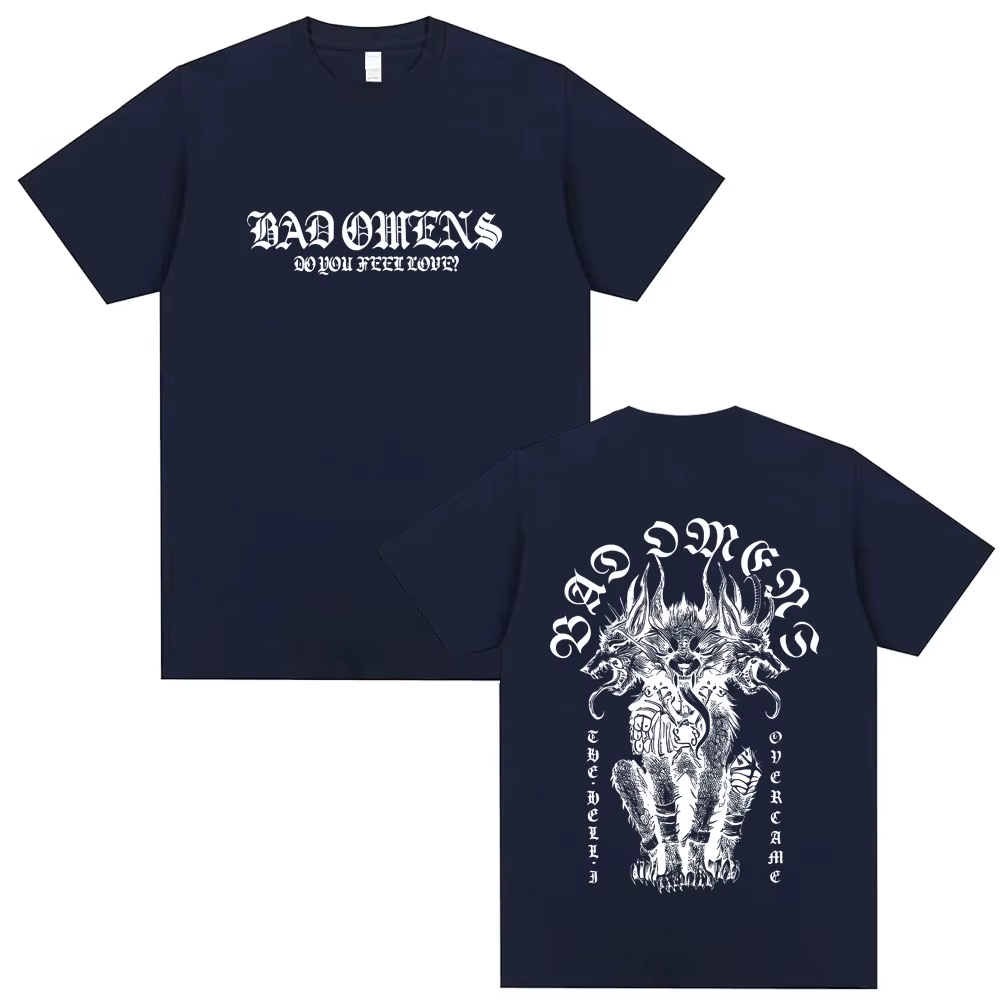 T-shirt Bad Omens Do You Feel Love Tour 2026 pour hommes et femmes
