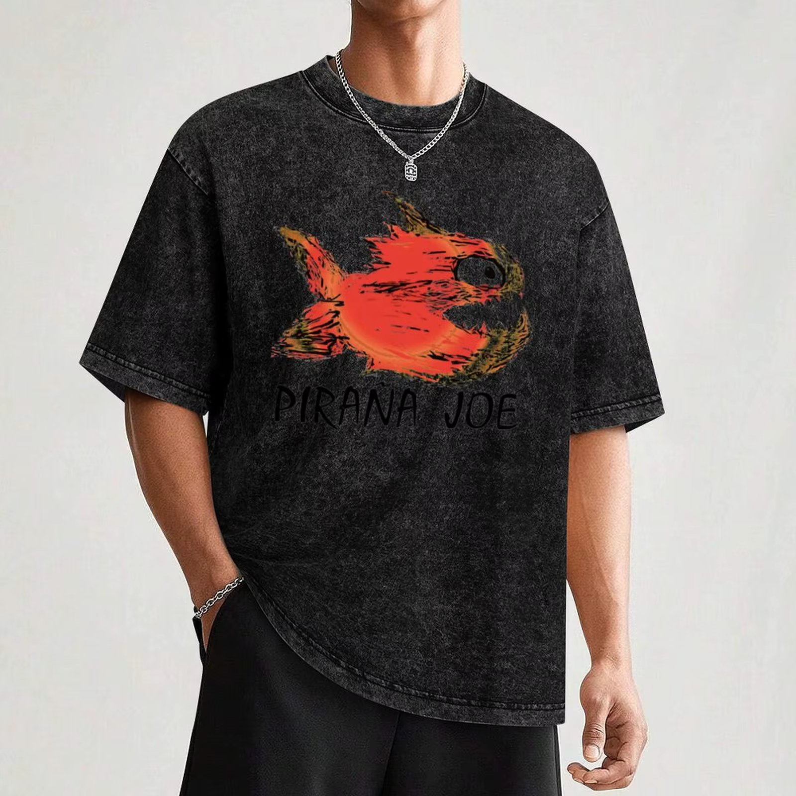 T-shirt Pirana Joe