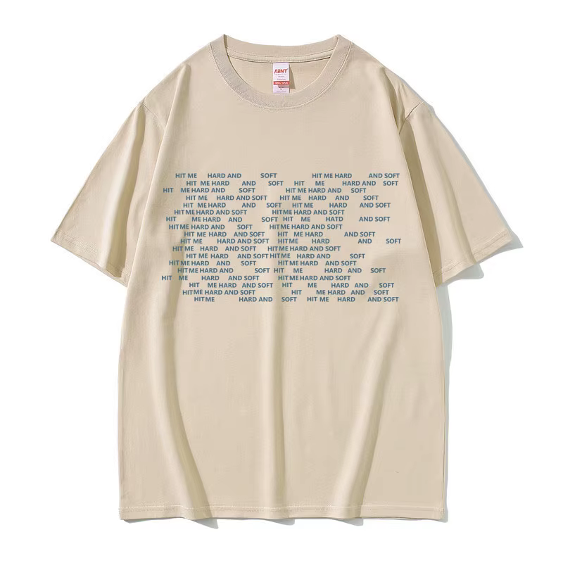 T-shirt Hit Me Hard and Soft pour hommes et femmes